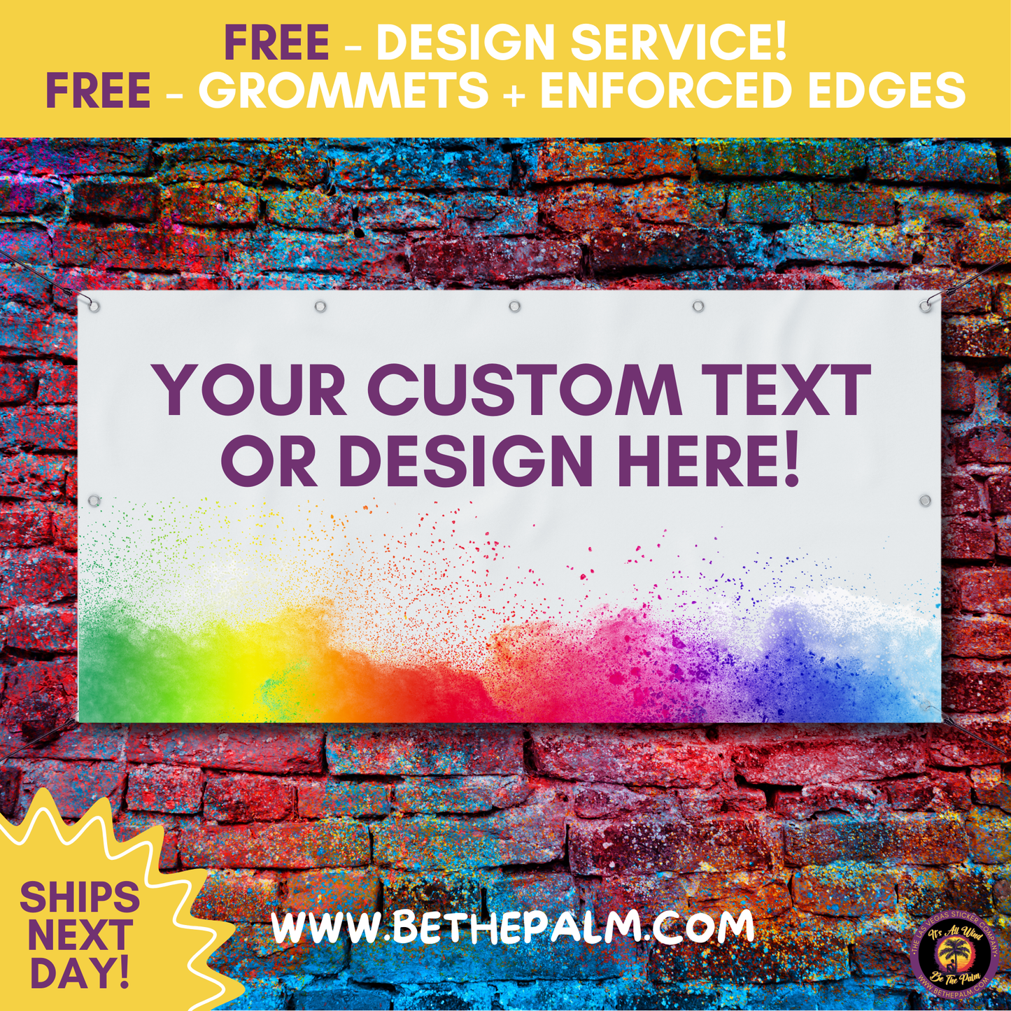 CUSTOM BANNERS!