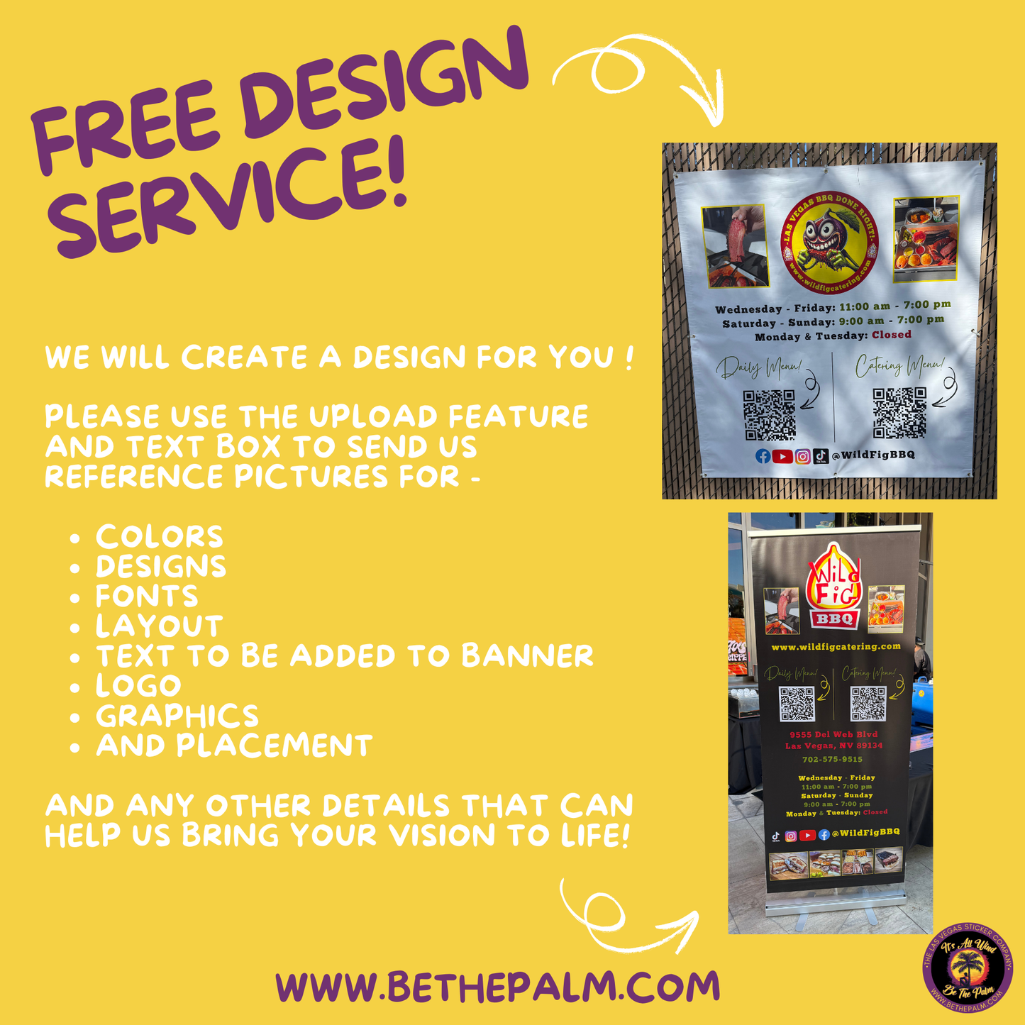 CUSTOM BANNERS!
