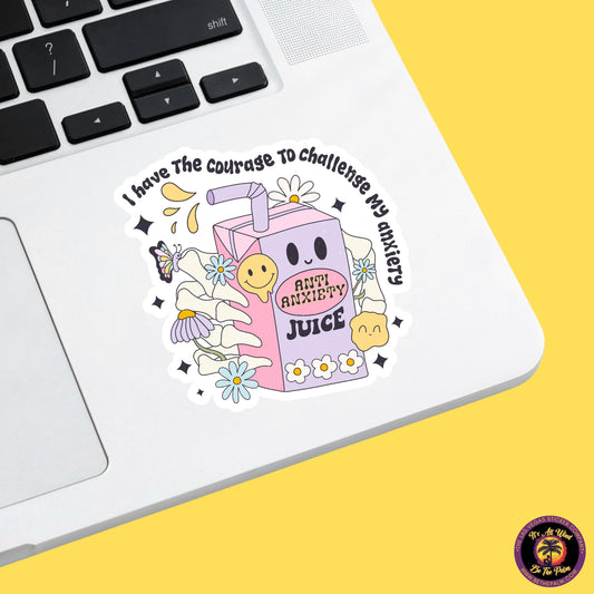 MENTAL HEALTH STICKER | funny sticker, laptop sticker, anxiety, stickers for hydro, vinyl stickers, meme sticker, water bottle sticker