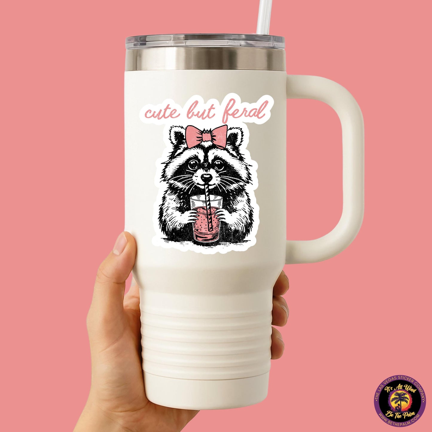 RACCOON STICKER | funny sticker, laptop sticker, stickers, stickers for hydro, vinyl stickers, meme sticker, water bottle sticker