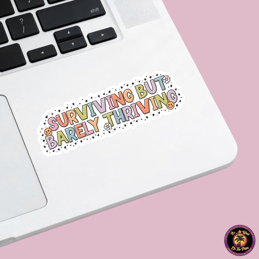 MENTAL HEALTH STICKER | funny sticker, laptop sticker, anxiety, stickers for hydro, vinyl stickers, meme sticker, water bottle sticker