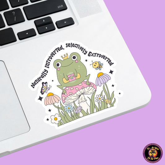 MENTAL HEALTH STICKER | funny sticker, laptop sticker, anxiety, stickers for hydro, vinyl stickers, meme sticker, water bottle sticker