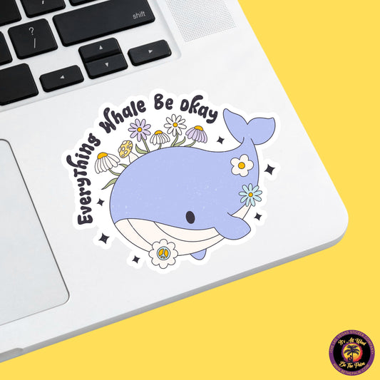 MENTAL HEALTH STICKER | funny sticker, laptop sticker, anxiety, stickers for hydro, vinyl stickers, meme sticker, water bottle sticker