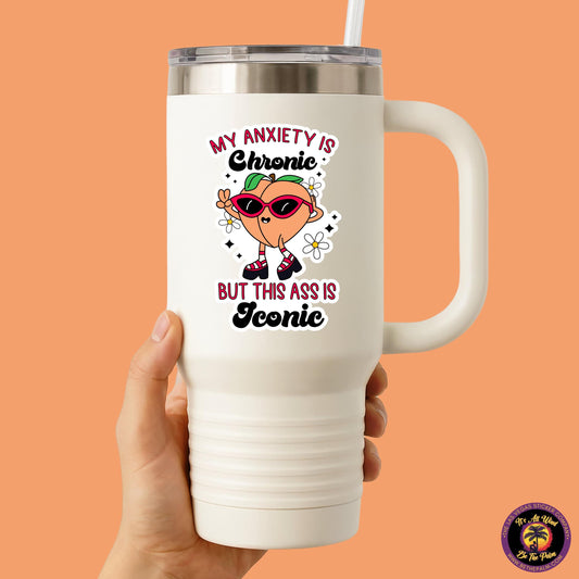 MENTAL HEALTH STICKER | funny sticker, laptop sticker, anxiety, stickers for hydro, vinyl stickers, meme sticker, water bottle sticker