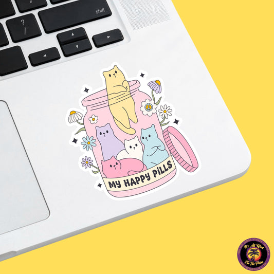 MENTAL HEALTH STICKER | funny sticker, laptop sticker, anxiety, stickers for hydro, vinyl stickers, meme sticker, water bottle sticker