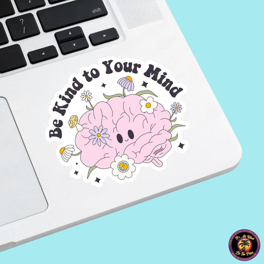 MENTAL HEALTH STICKER | funny sticker, laptop sticker, anxiety, stickers for hydro, vinyl stickers, meme sticker, water bottle sticker