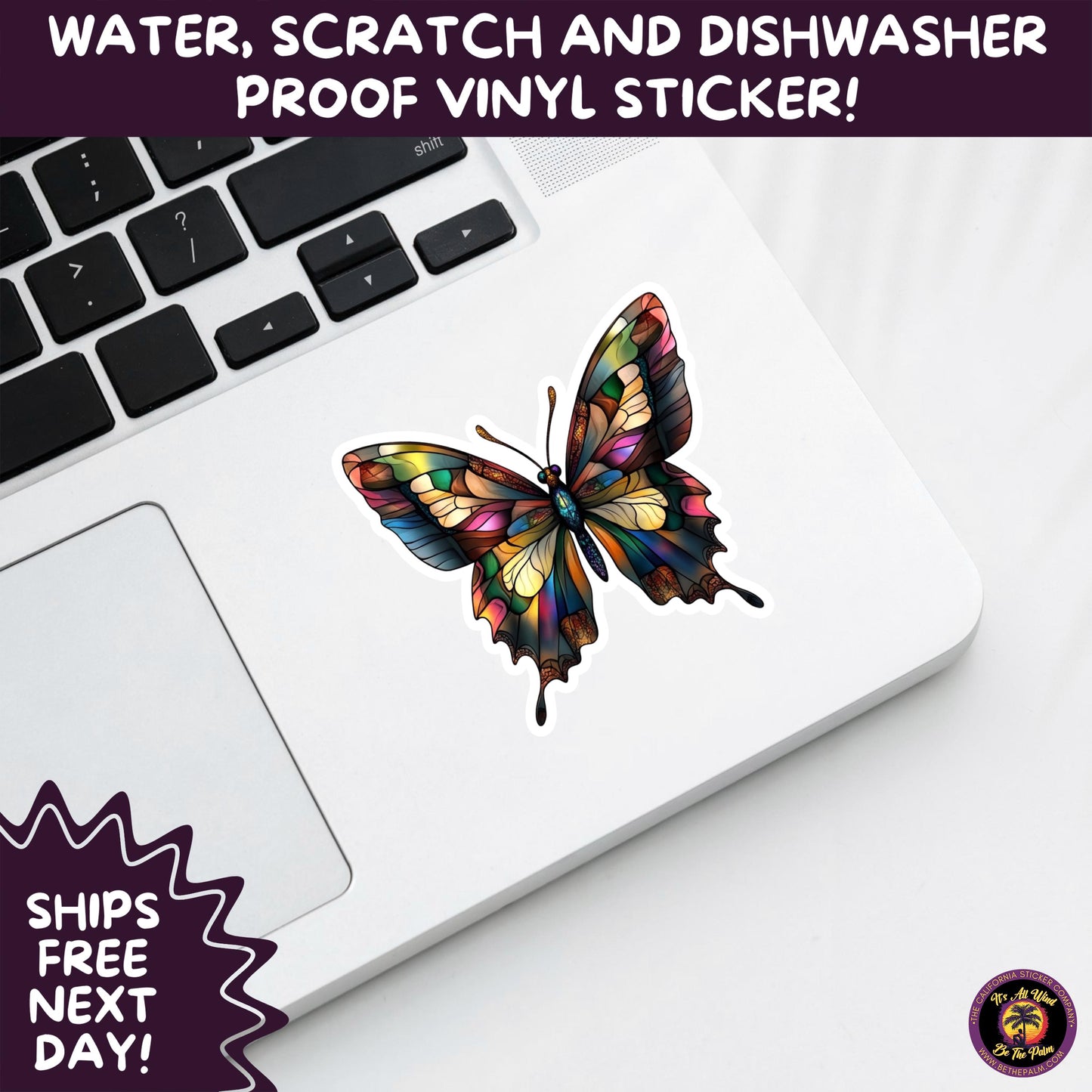 GOTH MOTH STICKERS | Gothic Insect Vinyl Stickers, Dark Aesthetic Stickers for Laptops Journals, Spooky Bug Stickers, Moth Witchy Decor