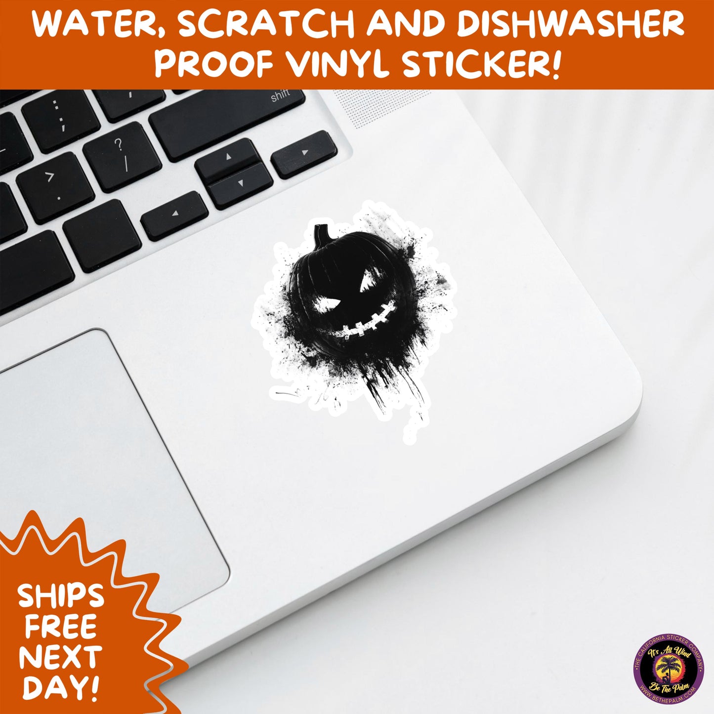 JACK O LANTERN | Aesthetic Halloween Stickers for Planners, Laptops, Water Bottles, and Spooky Autumn Craft Projects