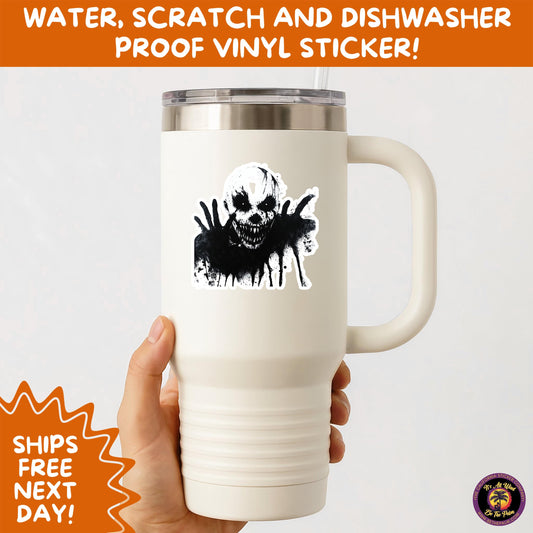 JACK O LANTERN | Aesthetic Halloween Stickers for Planners, Laptops, Water Bottles, and Spooky Autumn Craft Projects