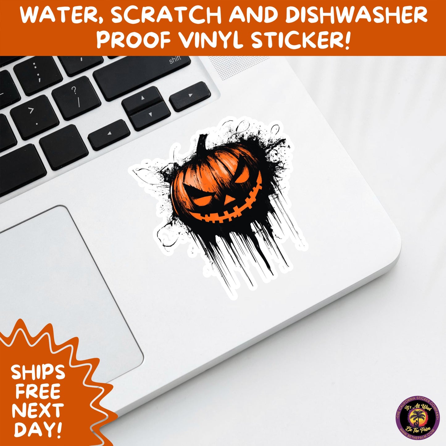 JACK O LANTERN | Aesthetic Halloween Stickers for Planners, Laptops, Water Bottles, and Spooky Autumn Craft Projects