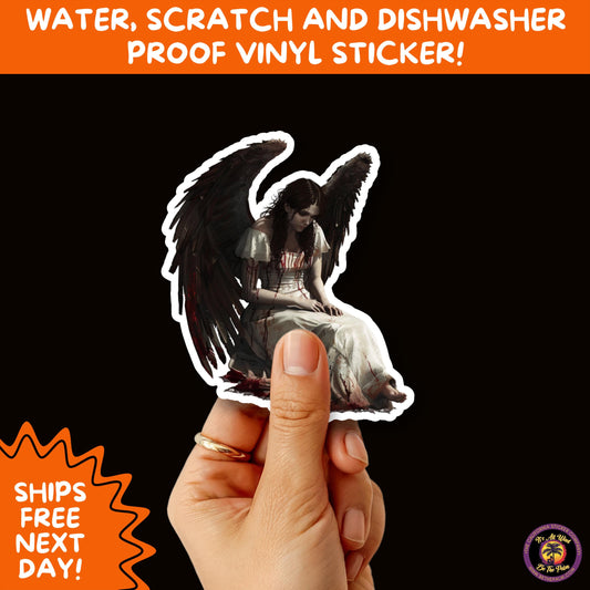 GORE HORROR STICKERS | Creepy Vibe Aesthetic – Blood, Skulls, Guts, and Creepy Vinyl Art for Halloween and Alternative Style Fans