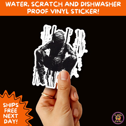 GORE HORROR STICKERS | Creepy Vibe Aesthetic – Blood, Skulls, Guts, and Creepy Vinyl Art for Halloween and Alternative Style Fans