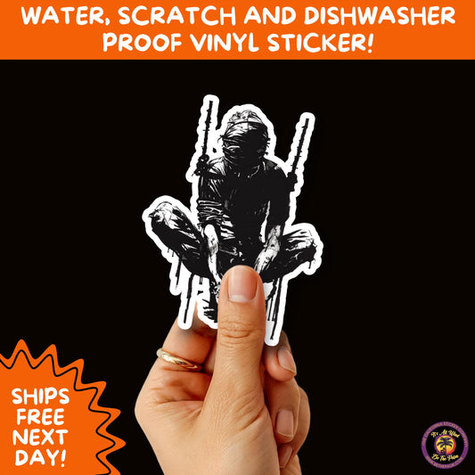 GORE HORROR STICKERS | Creepy Vibe Aesthetic β Blood, Skulls, Guts, and Creepy Vinyl Art for Halloween and Alternative Style Fans