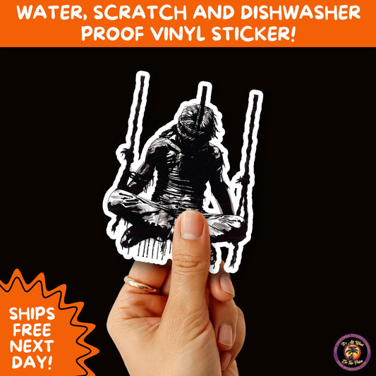 GORE HORROR STICKERS | Creepy Vibe Aesthetic – Blood, Skulls, Guts, and Creepy Vinyl Art for Halloween and Alternative Style Fans