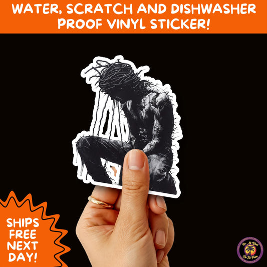 GORE HORROR STICKERS | Creepy Vibe Aesthetic – Blood, Skulls, Guts, and Creepy Vinyl Art for Halloween and Alternative Style Fans