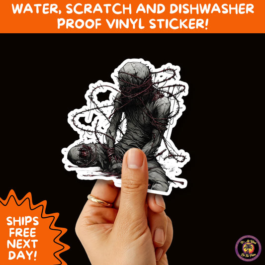 GORE HORROR STICKERS | Creepy Vibe Aesthetic – Blood, Skulls, Guts, and Creepy Vinyl Art for Halloween and Alternative Style Fans