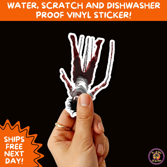 GORE HORROR STICKERS | Creepy Vibe Aesthetic – Blood, Skulls, Guts, and Creepy Vinyl Art for Halloween and Alternative Style Fans