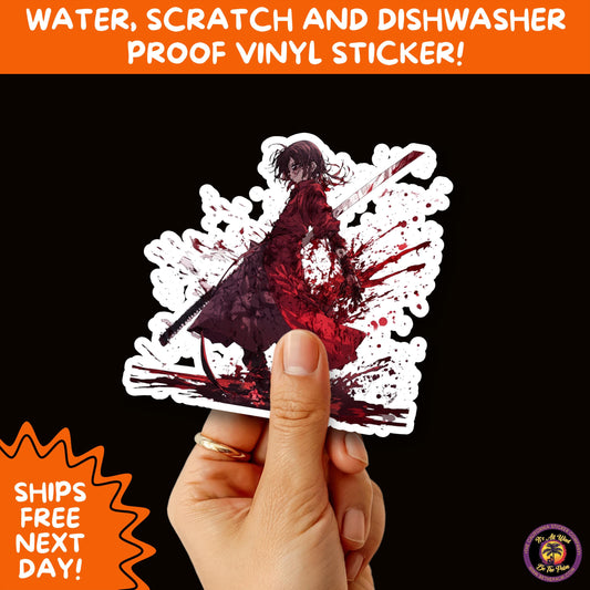 GORE HORROR STICKERS | Creepy Vibe Aesthetic – Blood, Skulls, Guts, and Creepy Vinyl Art for Halloween and Alternative Style Fans