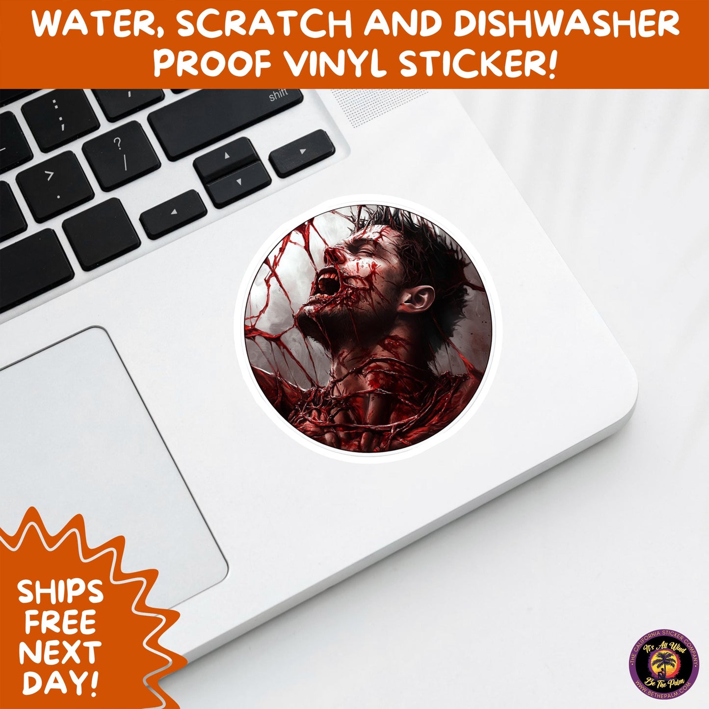 GORE HORROR STICKERS | Creepy Vibe Aesthetic β Blood, Skulls, Guts, and Creepy Vinyl Art for Halloween and Alternative Style Fans