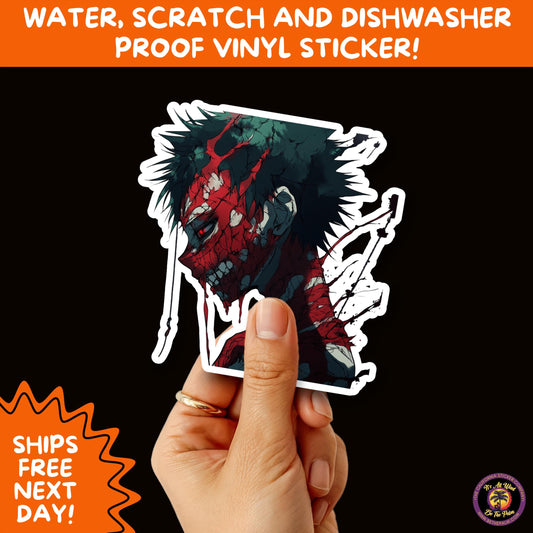 GORE HORROR STICKERS | Creepy Vibe Aesthetic – Blood, Skulls, Guts, and Creepy Vinyl Art for Halloween and Alternative Style Fans