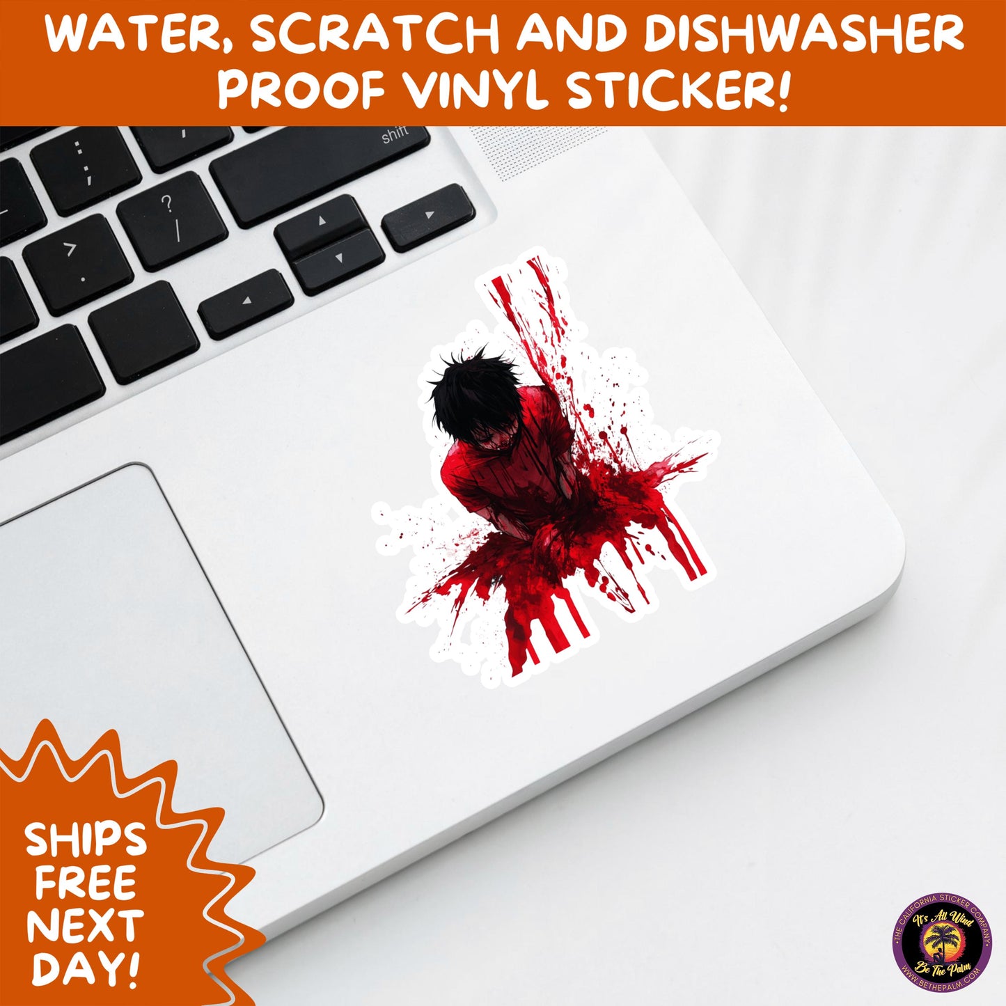 GORE HORROR STICKERS | Creepy Vibe Aesthetic β Blood, Skulls, Guts, and Creepy Vinyl Art for Halloween and Alternative Style Fans