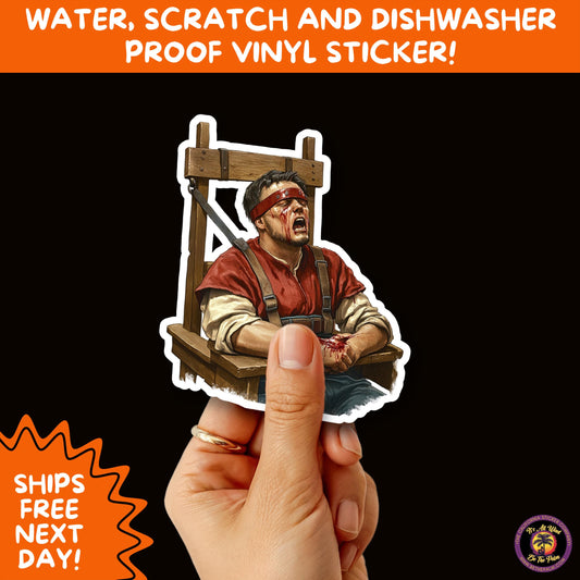 GORE HORROR STICKERS | Creepy Vibe Aesthetic β Blood, Skulls, Guts, and Creepy Vinyl Art for Halloween and Alternative Style Fans