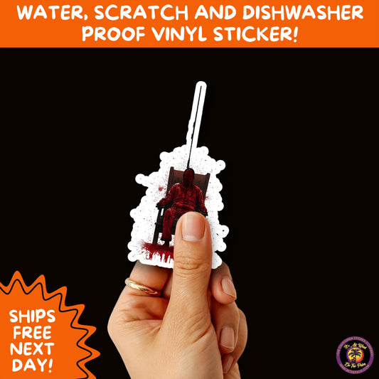 GORE HORROR STICKERS | Creepy Vibe Aesthetic β Blood, Skulls, Guts, and Creepy Vinyl Art for Halloween and Alternative Style Fans