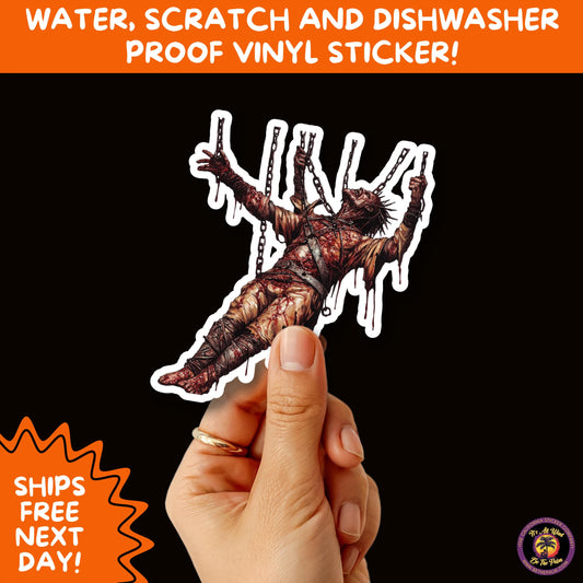 GORE HORROR STICKERS | Creepy Vibe Aesthetic Blood, Skulls, Guts, and Creepy Vinyl Art for Halloween and Alternative Style Fans