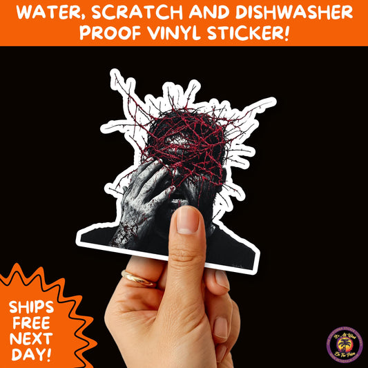 GORE HORROR STICKERS | Creepy Vibe Aesthetic – Blood, Skulls, Guts, and Creepy Vinyl Art for Halloween and Alternative Style Fans