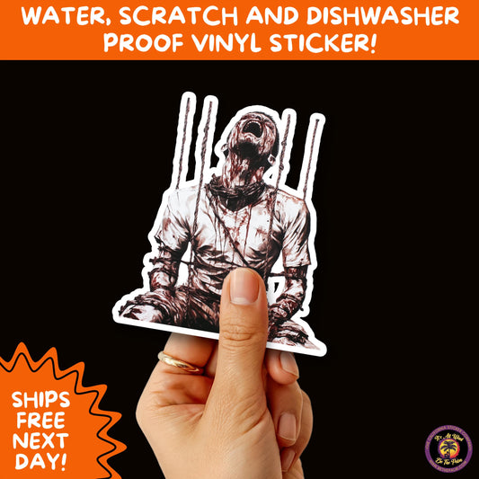 GORE HORROR STICKERS | Creepy Vibe Aesthetic – Blood, Skulls, Guts, and Creepy Vinyl Art for Halloween and Alternative Style Fans