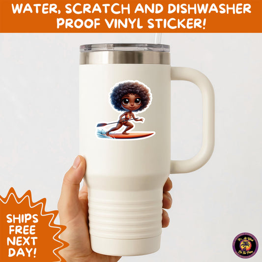 FUN BEACH STICKERS with Bikini Designs, Perfect for Travel Journals, Water Bottles, Tumblers, Laptops, Scrapbooks, and Summer Decor