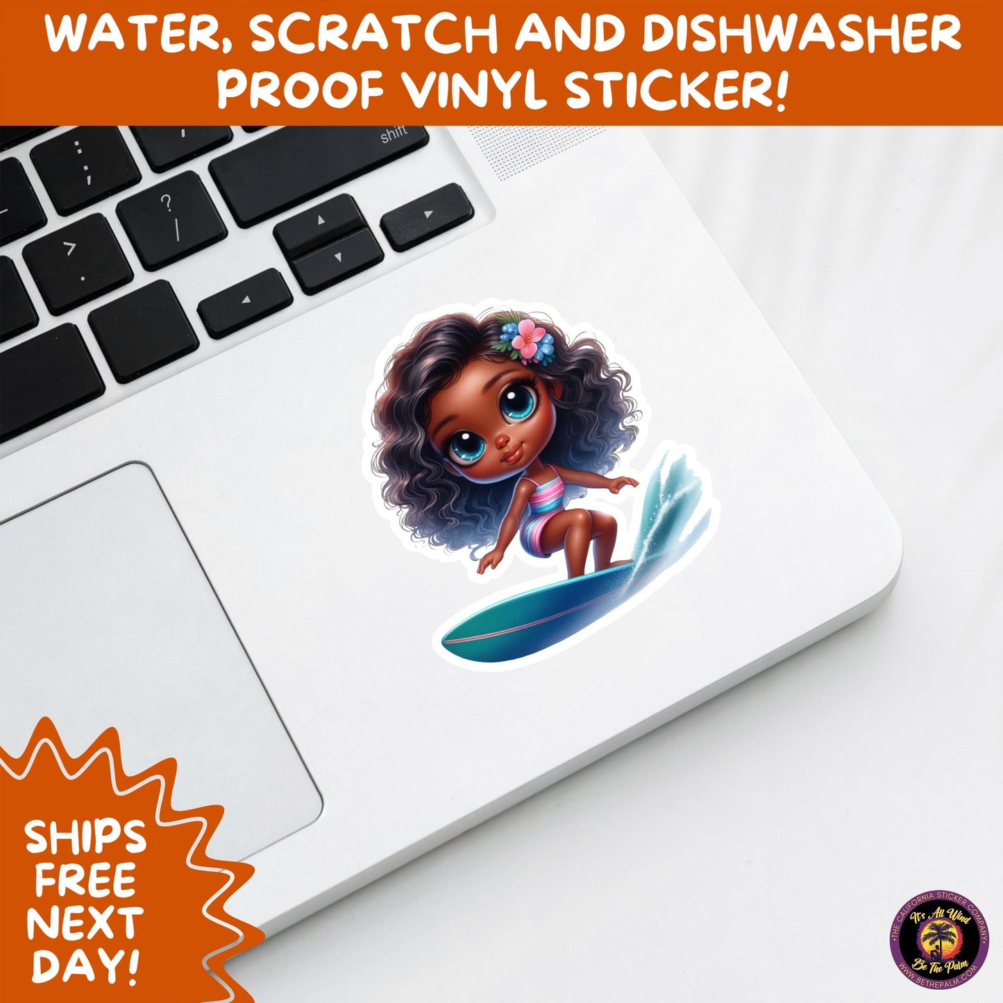 FUN BEACH STICKERS with Bikini Designs, Perfect for Travel Journals, Water Bottles, Tumblers, Laptops, Scrapbooks, and Summer Decor
