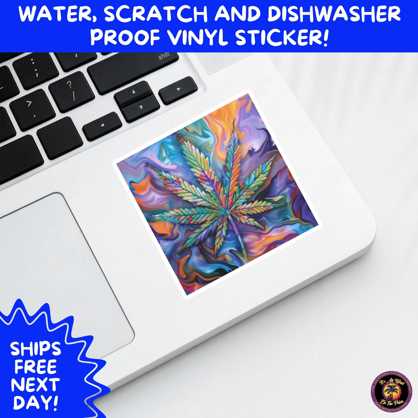 PSYCHEDELIC ART STICKERS | Trippy Groovy Vinyl Decals for Journals, Water Bottles, Laptops, Hippie Aesthetic Stickers for Vibe Lovers