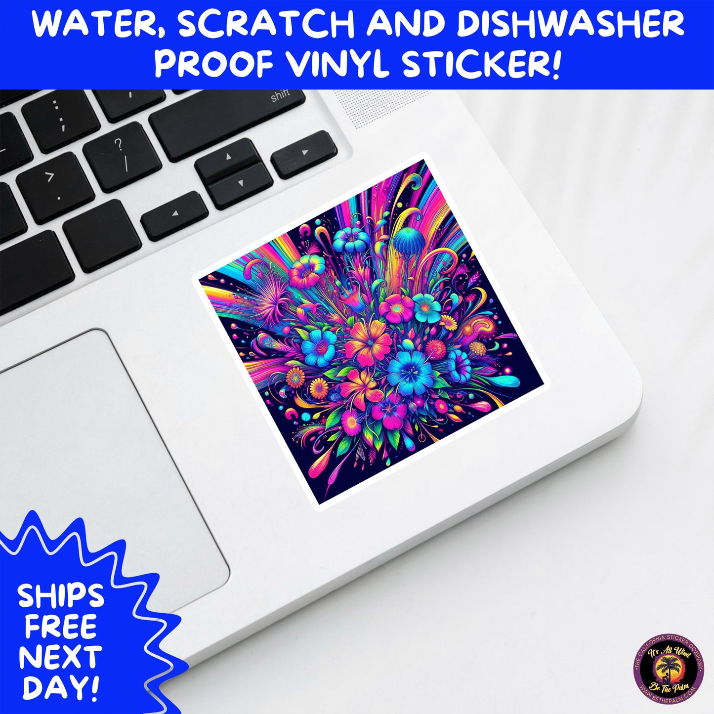 PSYCHEDELIC ART STICKERS | Trippy Groovy Vinyl Decals for Journals, Water Bottles, Laptops, Hippie Aesthetic Stickers for Vibe Lovers