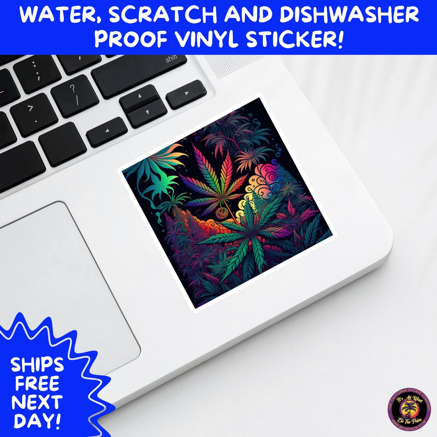 PSYCHEDELIC ART STICKERS | Trippy Groovy Vinyl Decals for Journals, Water Bottles, Laptops, Hippie Aesthetic Stickers for Vibe Lovers