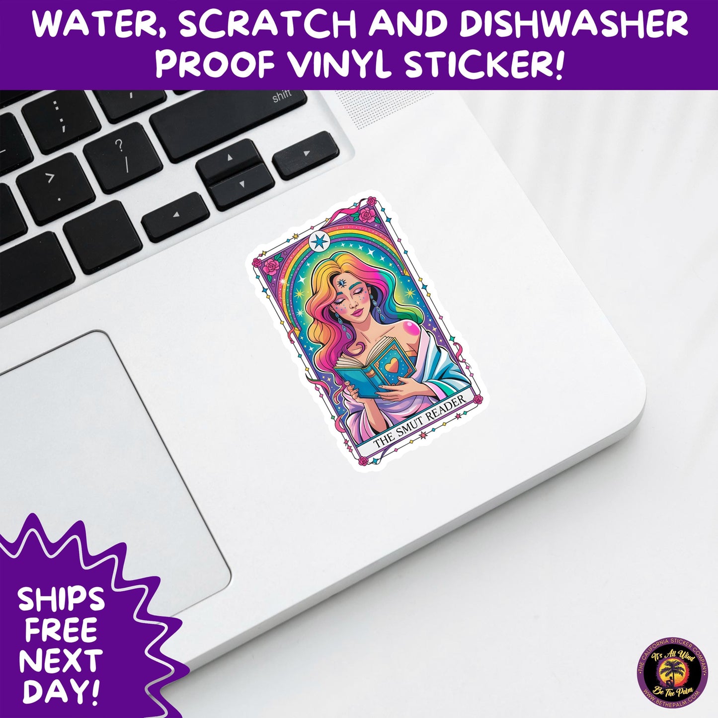 1. SMUT BOOK LOVER | Stickers β Funny Romance Sticker Pack for Readers, Booktok Gifts, Steamy Books, Kindle Accessories, Waterproof Vinyl