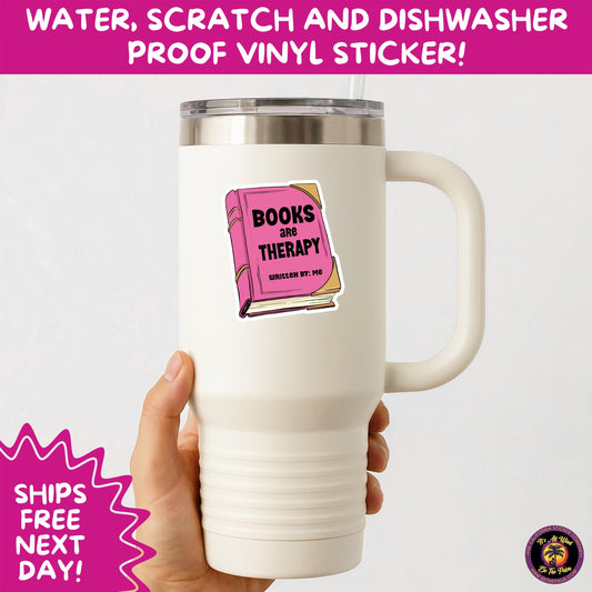 SMUT BOOK LOVER | Stickers Funny Romance Sticker Pack for Readers, Booktok Gifts, Steamy Books, Kindle Accessories, Waterproof Vinyl