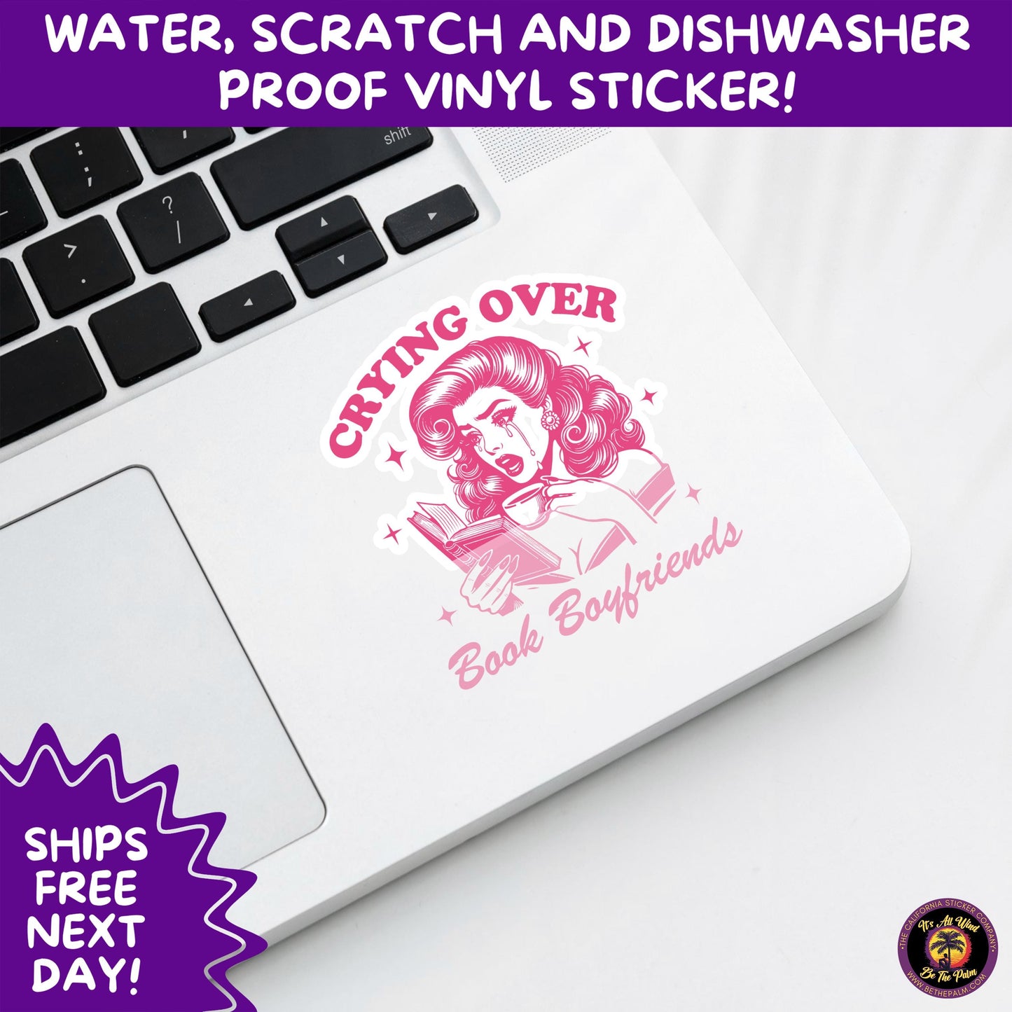 SMUT BOOK LOVER | Stickers β Funny Romance Sticker Pack for Readers, Booktok Gifts, Steamy Books, Kindle Accessories, Waterproof Vinyl