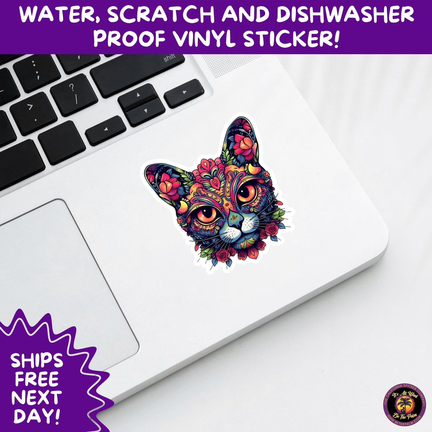 SUGAR SKULL STICKERS Day of the Dead Aesthetic Sticker Pack for Journals Laptops Water Bottles Halloween Decor and Spooky Season Gifts