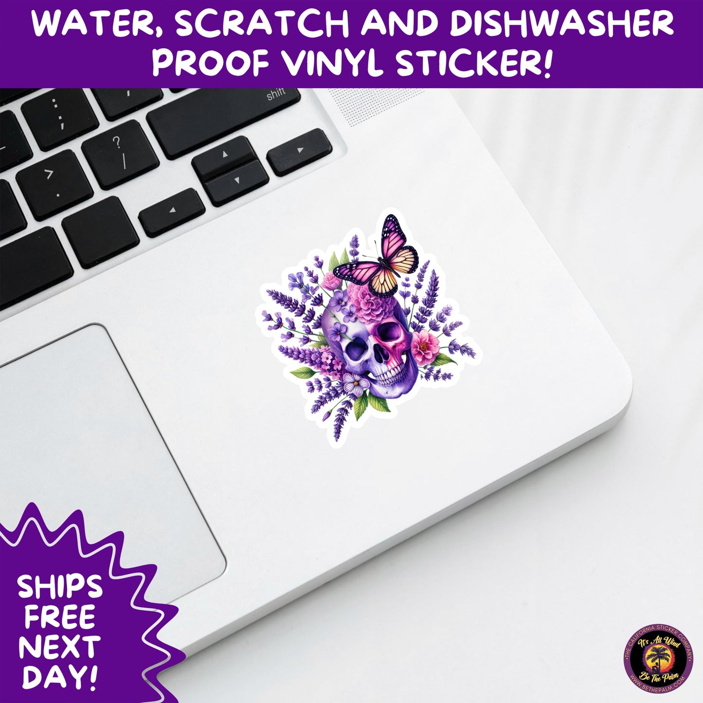 SUGAR SKULL STICKERS Day of the Dead Aesthetic Sticker Pack for Journals Laptops Water Bottles Halloween Decor and Spooky Season Gifts