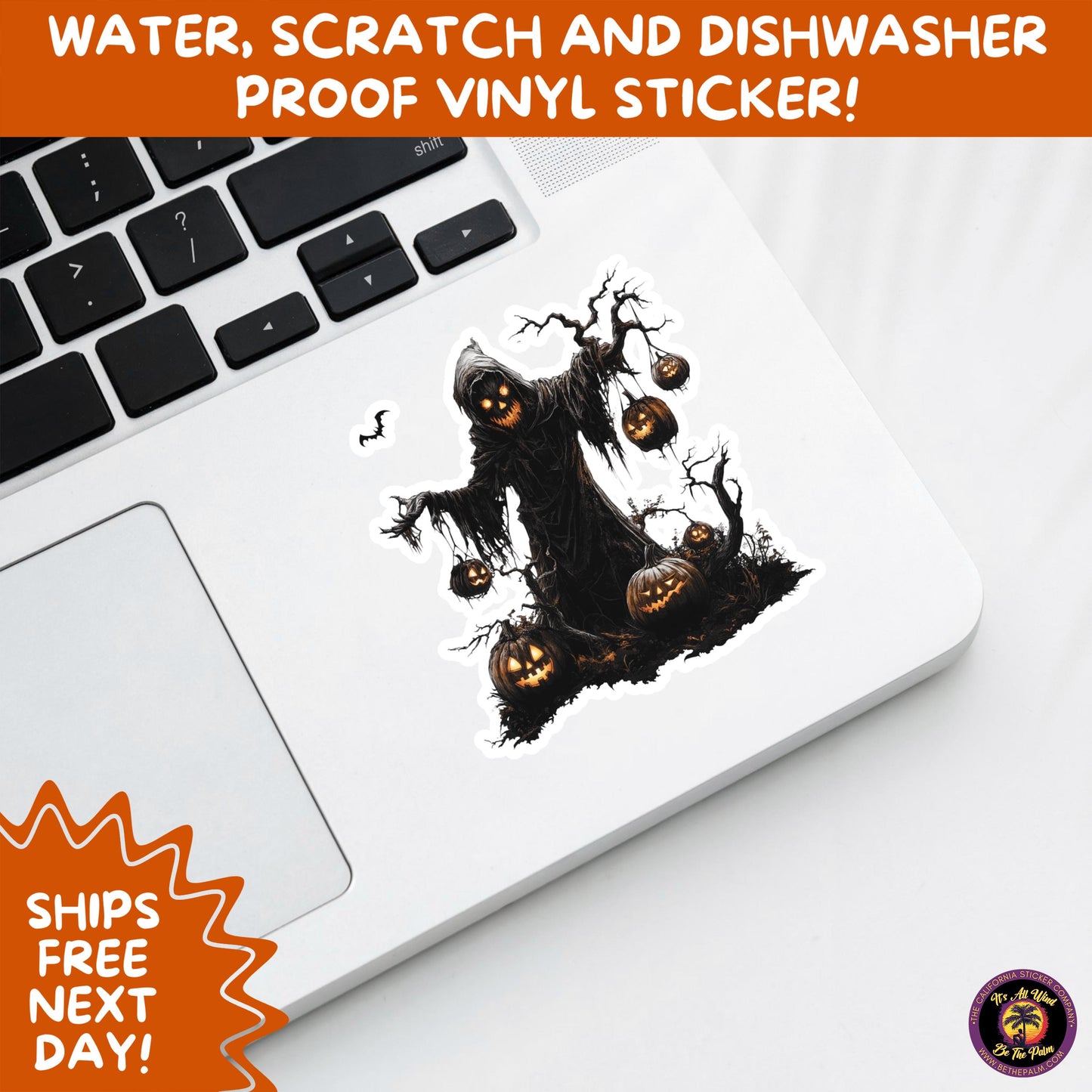 JACK O LANTERN | Aesthetic Halloween Stickers for Planners, Laptops, Water Bottles, and Spooky Autumn Craft Projects