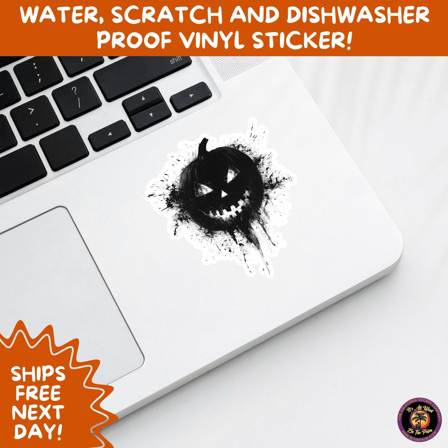 JACK O LANTERN | Aesthetic Halloween Stickers for Planners, Laptops, Water Bottles, and Spooky Autumn Craft Projects