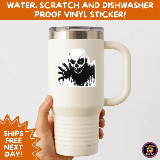 JACK O LANTERN | Aesthetic Halloween Stickers for Planners, Laptops, Water Bottles, and Spooky Autumn Craft Projects