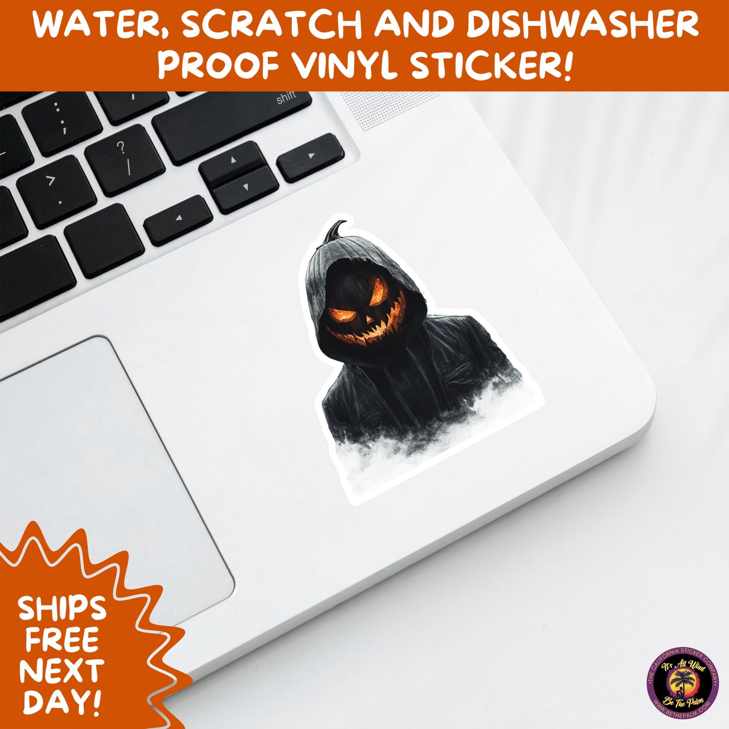 JACK O LANTERN | Aesthetic Halloween Stickers for Planners, Laptops, Water Bottles, and Spooky Autumn Craft Projects