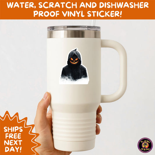 JACK O LANTERN | Aesthetic Halloween Stickers for Planners, Laptops, Water Bottles, and Spooky Autumn Craft Projects