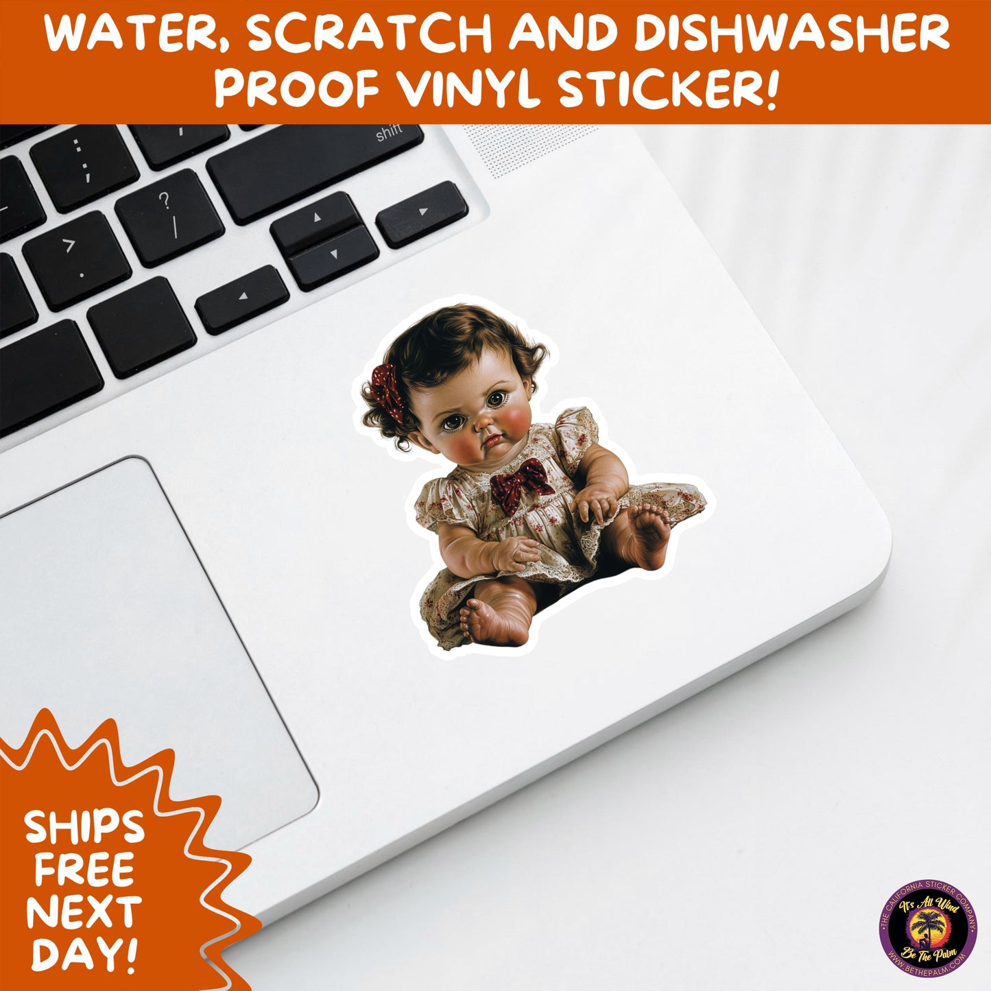 HORROR DOLL STICKERS Spooky Cute Creepy Girl Stickers β Perfect for Halloween, Scrapbooking, and Horror Aesthetic Fans
