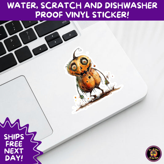 HALLOWEEN VINYL STICKERS | Spooky Ghosts, Witches, Pumpkins, Skulls and Bats β Waterproof Halloween Sticker Pack for All Ages