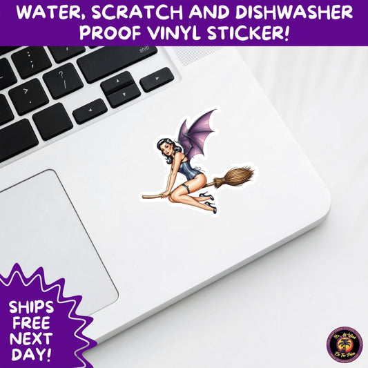 HALLOWEEN VINYL STICKERS | Spooky Ghosts, Witches, Pumpkins, Skulls and Bats Waterproof Halloween Sticker Pack for All Ages