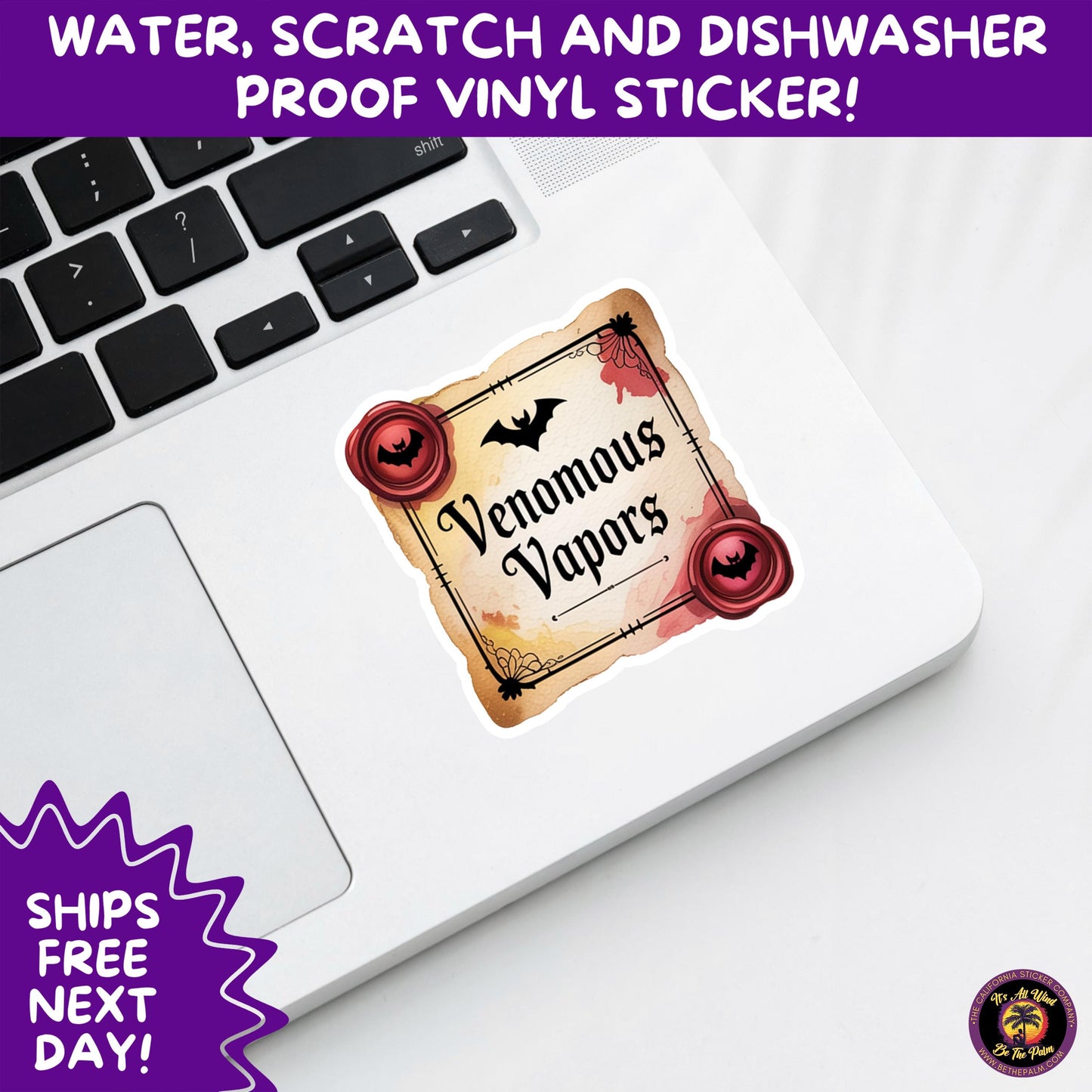 HALLOWEEN VINYL STICKERS | Spooky Ghosts, Witches, Pumpkins, Skulls and Bats β Waterproof Halloween Sticker Pack for All Ages
