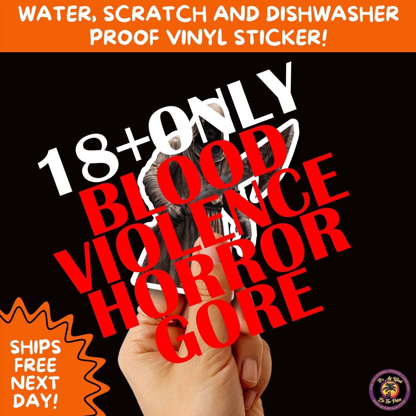 GORE HORROR STICKERS | Creepy Vibe Aesthetic β Blood, Skulls, Guts, and Creepy Vinyl Art for Halloween and Alternative Style Fans